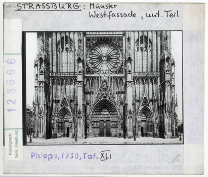 Vorschaubild Straßburg: Münster, Westfassade 